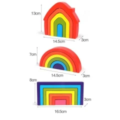 Montessori duhová skládačka MHBH1158