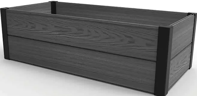 Keter vyvýšený záhon MAPLE TROUGH - šedý