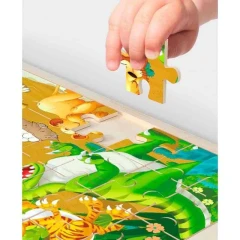 Dřevěné puzzle dinosauři MHBH1178