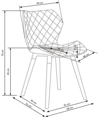 Jídelní židle K277 č.2