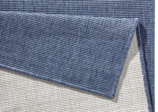 NORTHRUGS - Hanse Home koberce kusový koberec Twin-Wendeteppiche 103100 blau creme