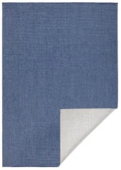 NORTHRUGS - Hanse Home koberce kusový koberec Twin-Wendeteppiche 103100 blau creme