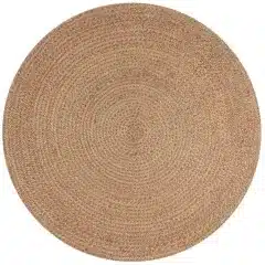 Flair Rugs kusový koberec Capri Jute Natural/Coral kruh