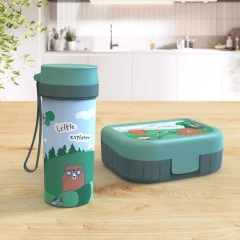 Svačinový box 1L KIDS EXPLORER - zelený