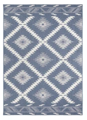 NORTHRUGS - Hanse Home koberce kusový koberec Twin Supreme 103430 Malibu blue creme – na ven i na doma