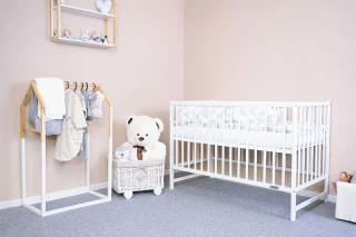 Dětská postýlka New Baby BASIC bílá