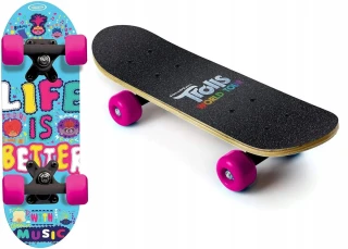 Dětský skateboard Trolové 43 cm KOBH1674