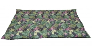 Matrace zahradní MAXI 180x115 cm - motiv monstera