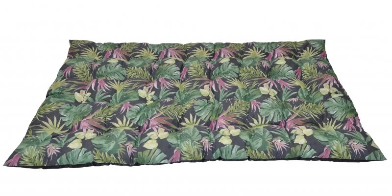 Matrace zahradní MAXI 180x115 cm - motiv monstera