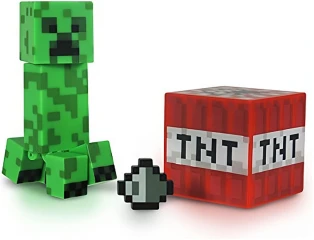 Figurka Minecraft Creeper s příslušenstvím FIBH1690