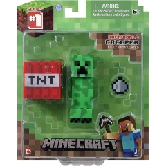 Figurka Minecraft Creeper s příslušenstvím FIBH1690