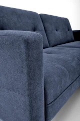 CORNELIUS sofa rozkładana z funkcją narożnika niebieska (1p=1szt)