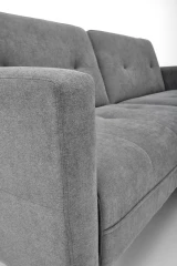 CORNELIUS sofa rozkładana z funkcją narożnika popiel (1p=1szt)