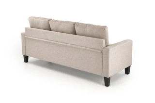 GERSON sofa z podnóżkiem beżowy (1p=1szt)