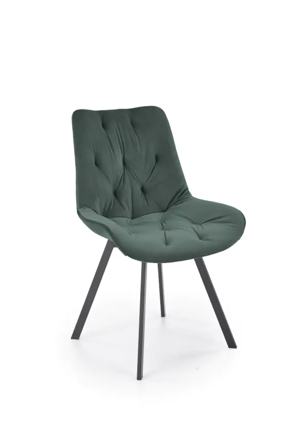 Halmar Otočná jídelní židle K519 - zelená