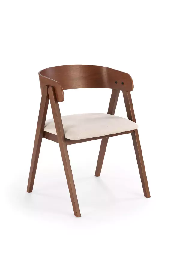 Halmar Jídelní židle K562 ořech / béžová