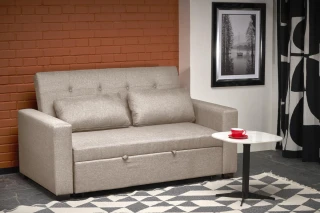 PAULINIO sofa rozkładana, beżowy