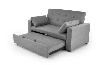 PAULINIO sofa rozkładana, popielaty