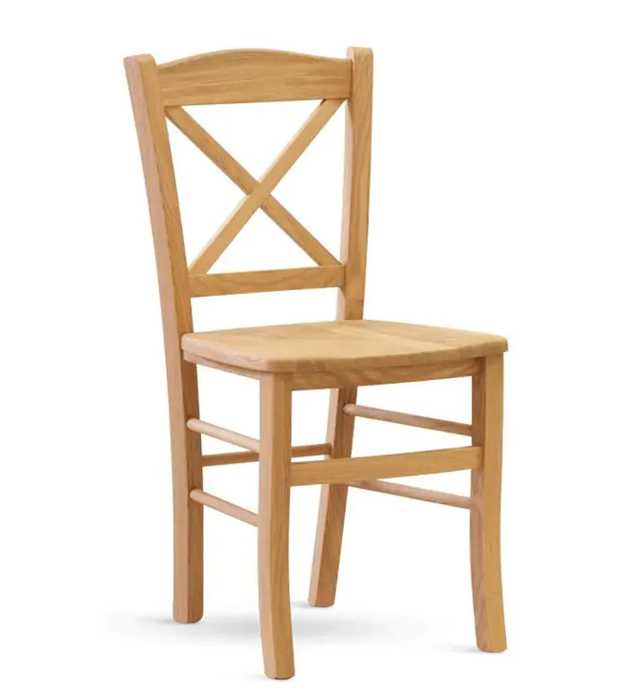 ATAN Dřevěná židle Clayton - masiv dub - II.jakost