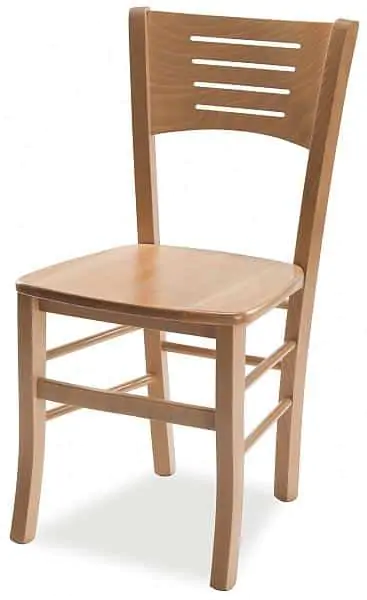 MIKO Dřevěná židle Atala masiv Wenge