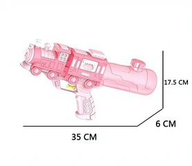 Vodní pistole Mašinka růžová VPBH1612
