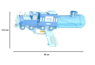 Vodní pistole Mašinka modrá VPBH1613