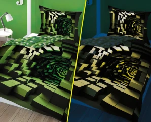 Dětské povlečení Minecraft 3D 140x200 cm PODE1404