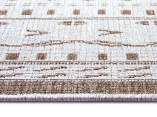 NORTHRUGS - Hanse Home koberce kusový koberec Twin Supreme 105449 Kuba Linen – na ven i na doma