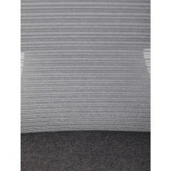 Židle kancelářská, látka šedá, houpací mechanismus, kolečka pro tvrdé povrchy KA-V3149 GREY