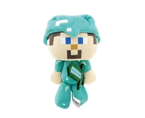 Plyšová hračka Minecraft Steve diamantový mini 16cm