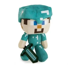 Plyšová hračka Minecraft Steve diamantový mini 16cm