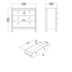 Komoda Real 662 jackson hickory