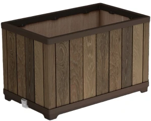 Květináč DECO RECTANGLE WALNUT