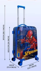 Dětský cestovní kufr Spiderman city 45l, KFBH2011