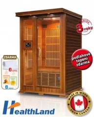 Infrasauna DeLuxe 2022 Cedr Carbon č.1