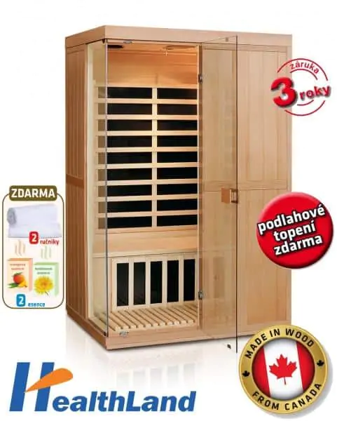 V-Garden Infrasauna DeLuxe 2200 Carbon