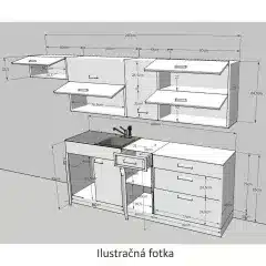 Kuchyňská linka JURA NEW I č.2