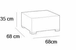 Set CALIFORNIA 3 SEATERS - antracit