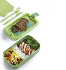 Dóza LUNCH &amp; GO box - zelený