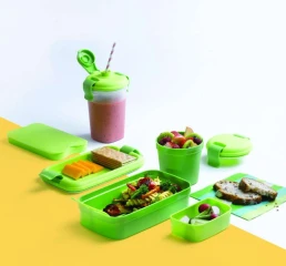 Dóza LUNCH &amp; GO box - zelený