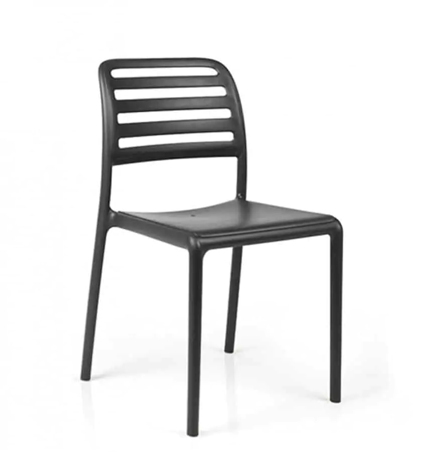Stima Zahradní židle Costa Polypropylen antracite - černá