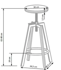 Barová židle H-64 č.3