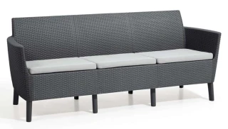 SALEMO 3 seater sofa - grafit