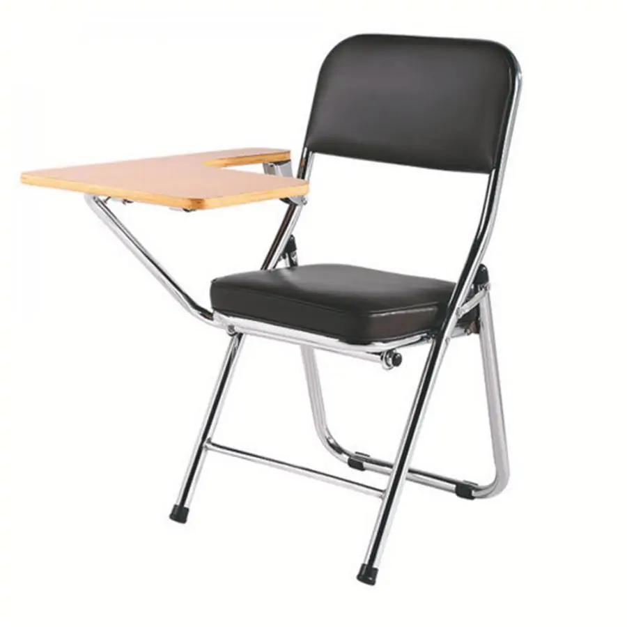 Tempo Kondela Židle s deskou na psaní TEKER - černá/přírodní + kupón KONDELA10 na okamžitou slevu 3% (kupón uplatníte v košíku)