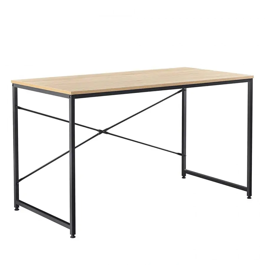 ATAN Psací stůl MELLORA 120 x 60 cm - dub / černá - rozbaleno