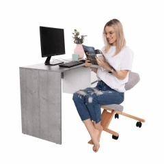 Ergonomická klekačka FLONET - šedohnědá Taupe/buk č.3