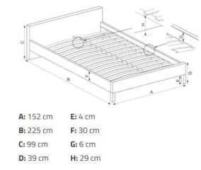 Postel Cassandra - S - 140x200 č.3