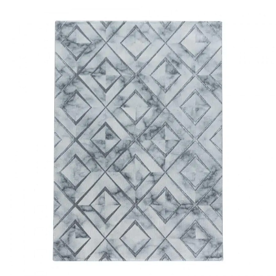 Ayyildiz Kusový koberec Naxos 3811 – šedá/bílá 140x200 cm