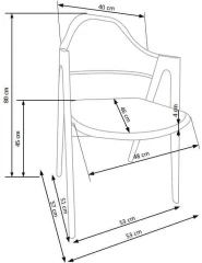 Jídelní židle K-247 č.3