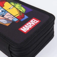 Školní penál třípatrový s náplní Avengers Marvel PEBH1031